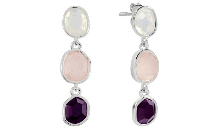 Argos silver hot sale drop earrings