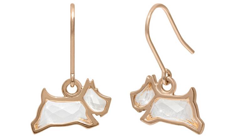 Argos rose gold hoop on sale earrings