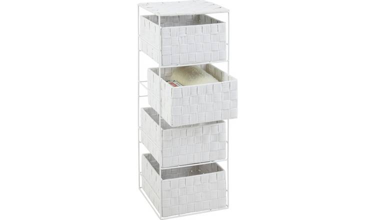 Argos bathroom storage deals stool