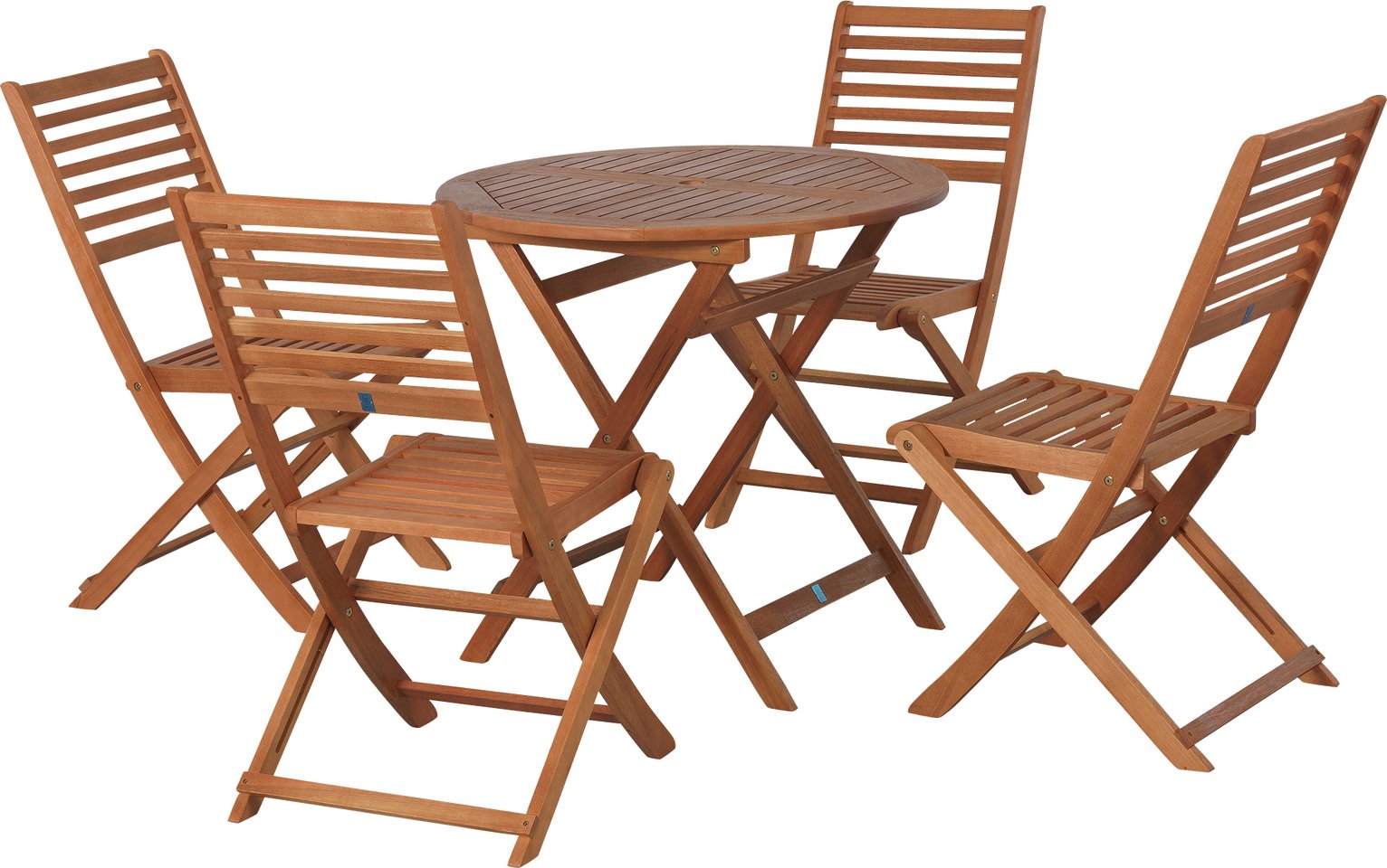 Argos Home Newbury 4 Seater Wooden Patio Set