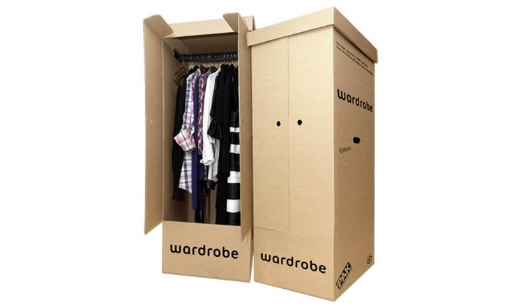 Buy Storepak Wardrobe Box Set Of 2 Moving House Packs And