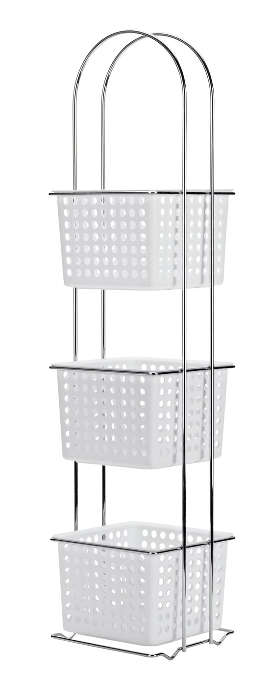 ColourMatch by Argos Chrome 3 Drawer Storage Caddy Reviews