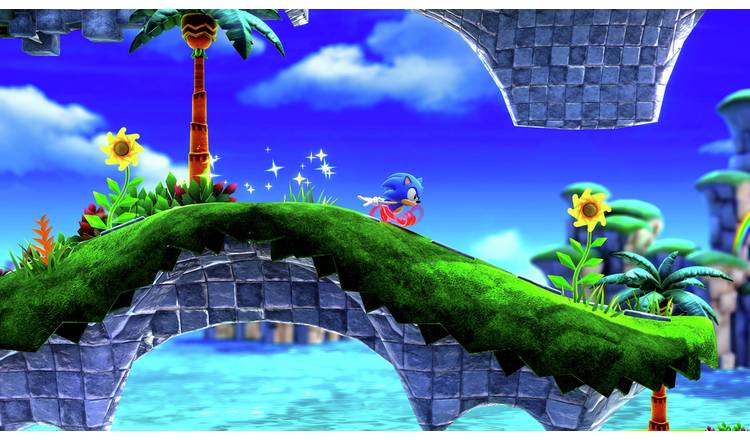 Green hill zone made from dreamworks