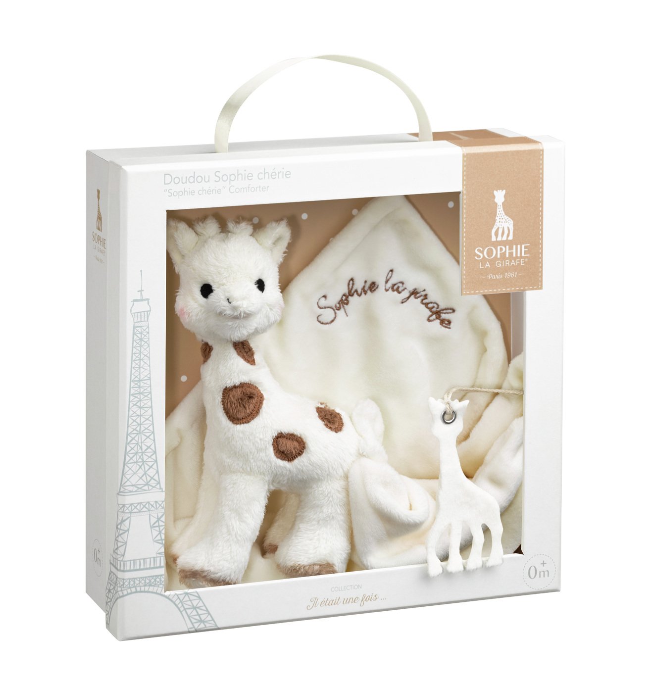 Vulli Sophie la girafe Cherie Comforter Gift Box Review