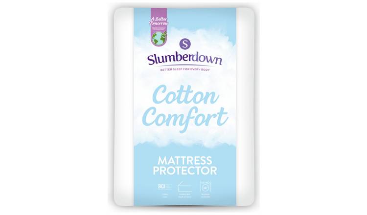 slumberdown luxury soft mattress protector single
