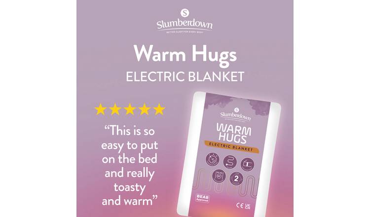 Buy Slumberdown Warm Hugs Electric Blanket Small Double