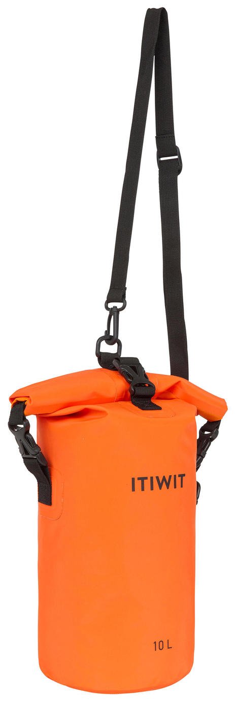 Decathlon 10L Dry Bag - Orange