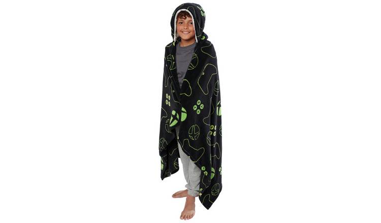 Xbox Super Soft Fleece Hooded Blanket