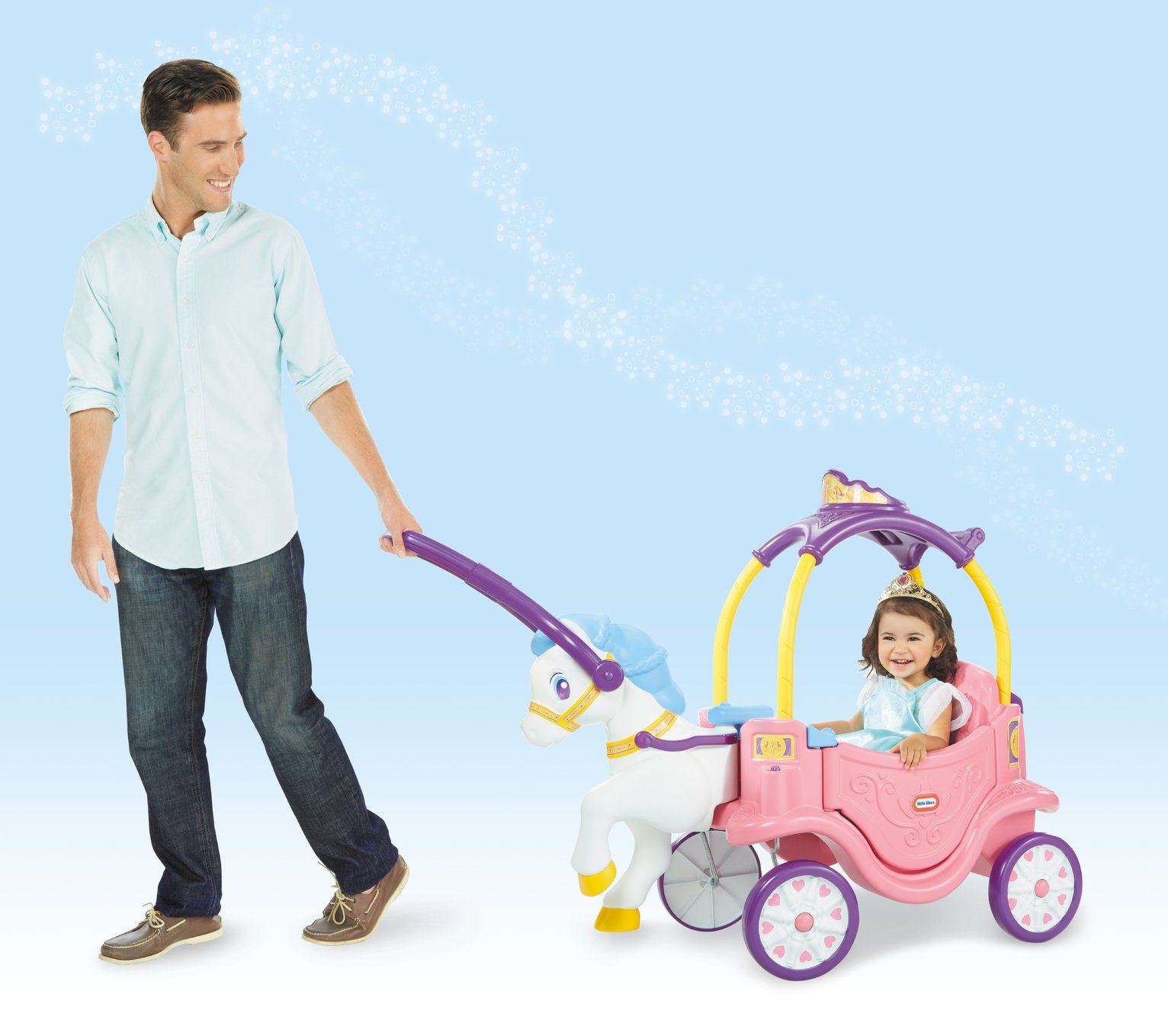 little tikes horse and carriage argos