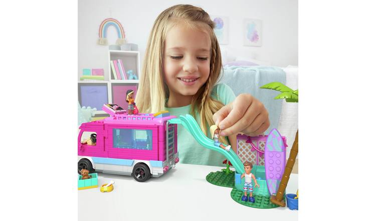 Barbie dreamcamper adventure cheap camping playset with accessories