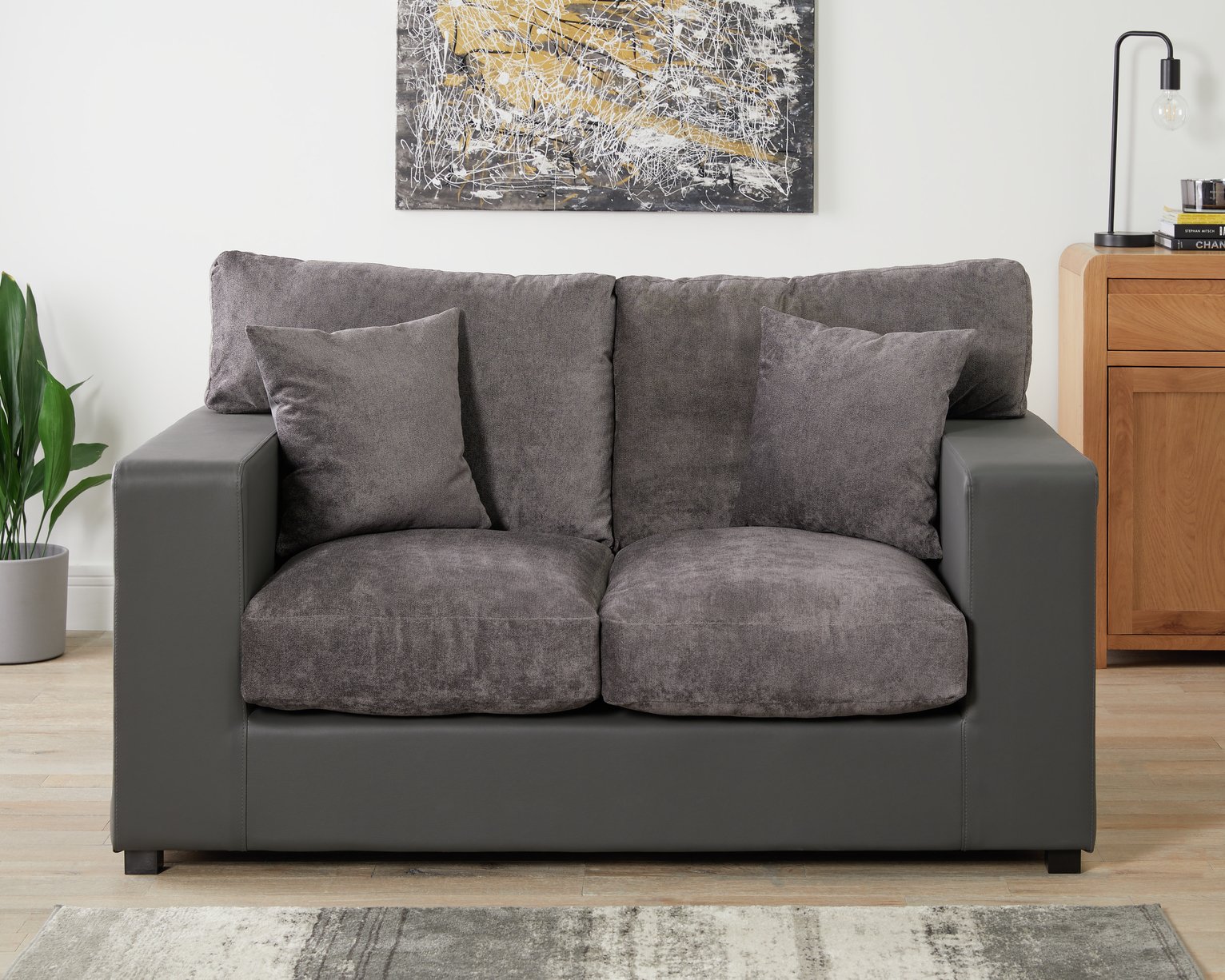 Argos Home Hartley 2 Seater Fabric Sofa Review