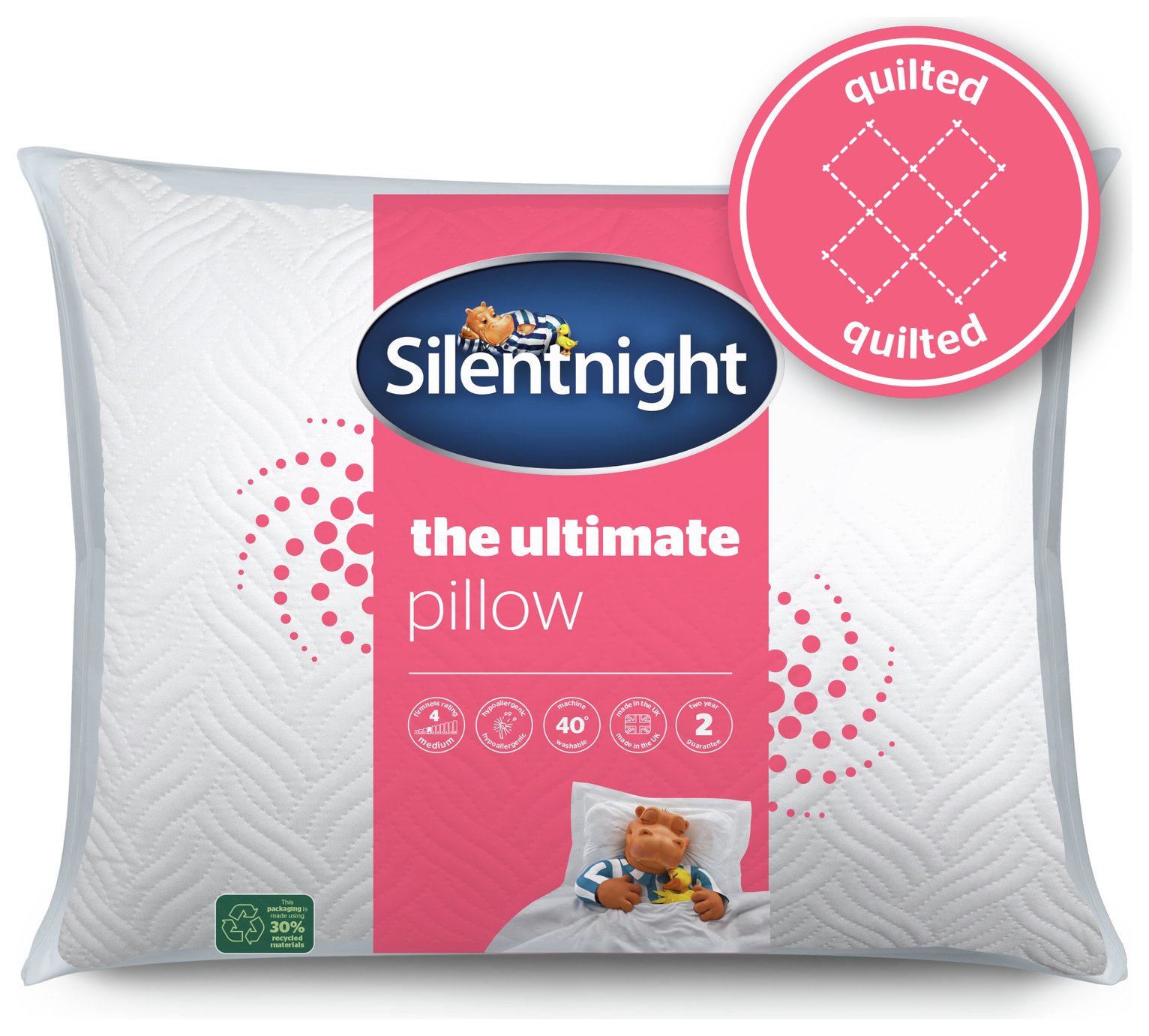 Silentnight The Ultimate Hollowfibre Medium Firm Pillow 