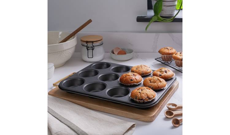 Ninja Foodi ZEROSTICK 12 Cup Muffin Tin Bakeware - British