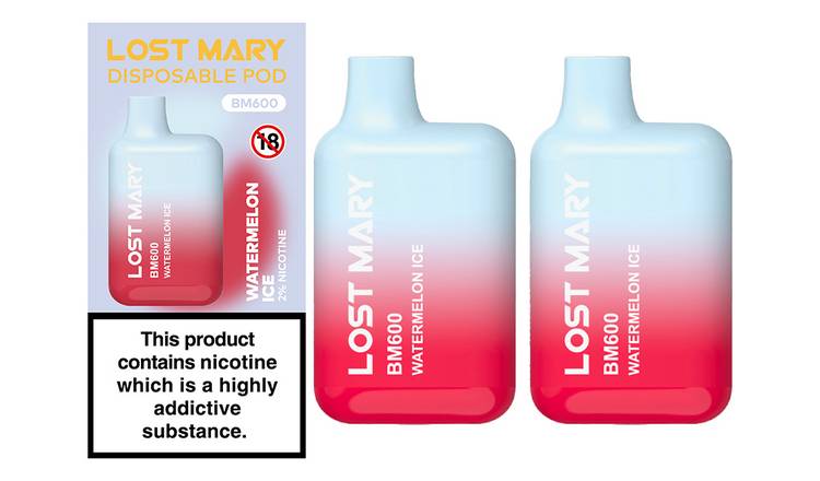 Lost Mary Disposable Vape Watermelon Ice Set of 2
