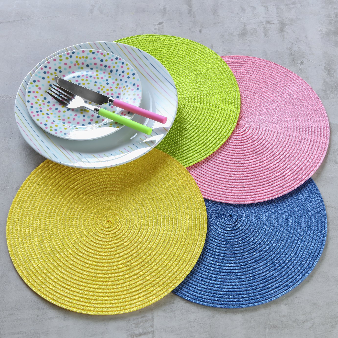 Argos Home Brights Set of 4 Woven Placemats Review