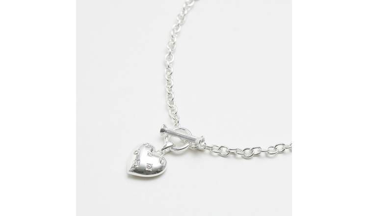 Lipsy deals heart necklace