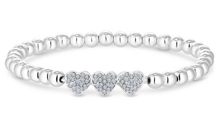 Ladies silver store bracelets argos