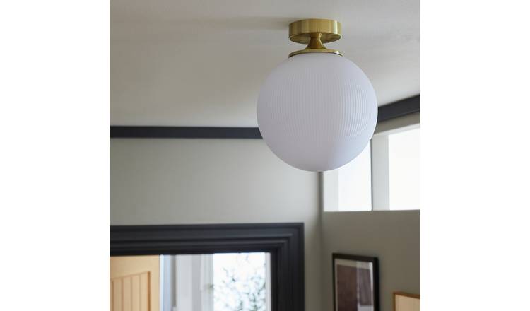 Ceiling light deals globe