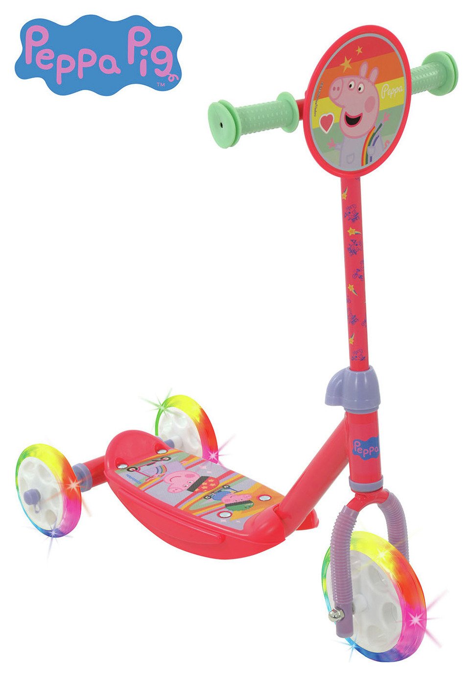 Peppa Pig Tri-Lite Scooter 