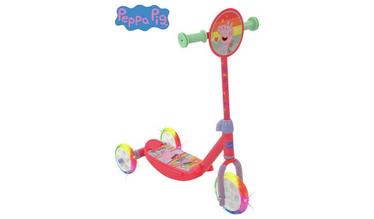 Peppa Pig Tri-Lite 3 Wheel Scooter