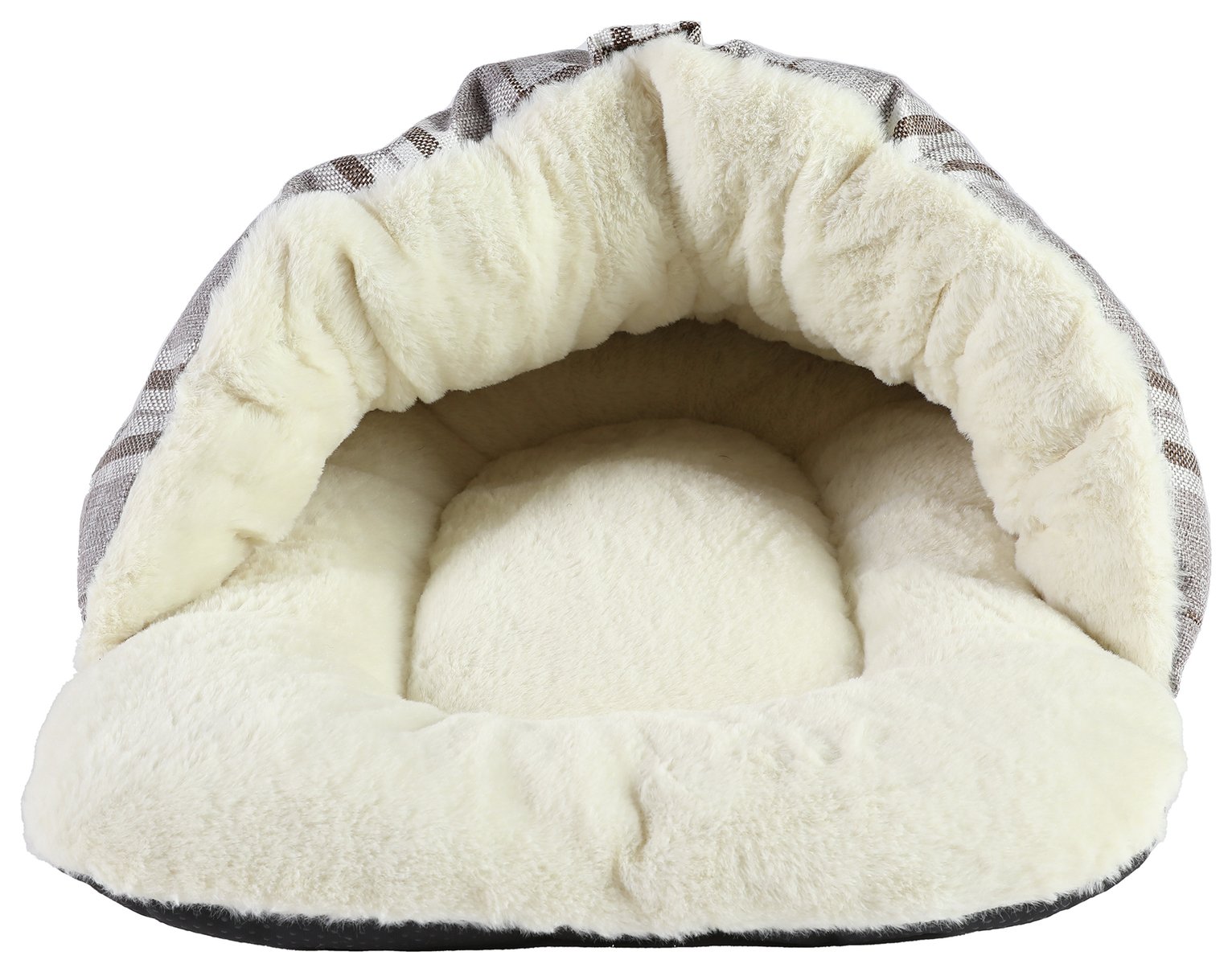 Dream Paws Tweedy Cat Cave Bed-Small