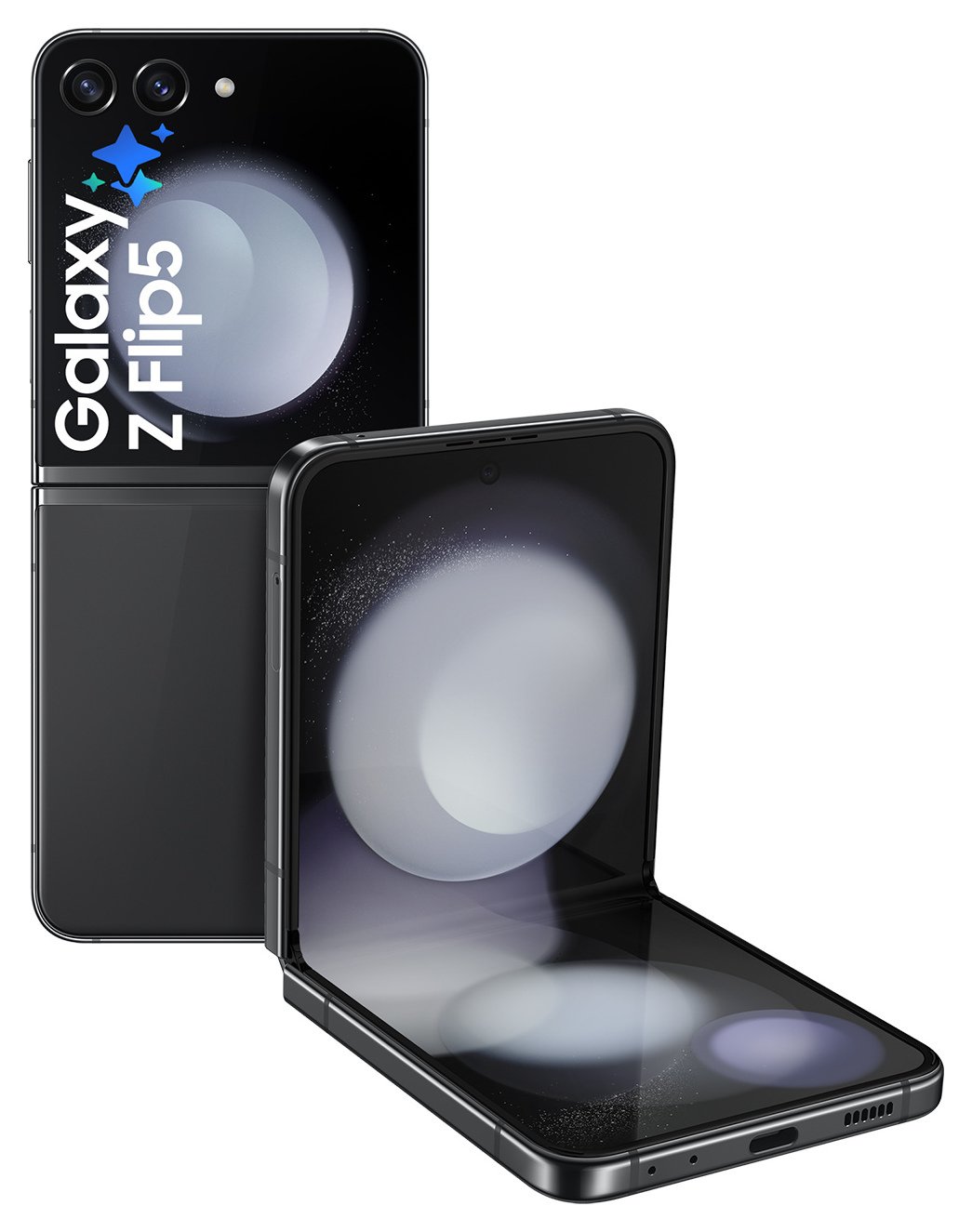 SIM Free Samsung Galaxy Z Flip5 5G 256GB AI Phone - Graphite