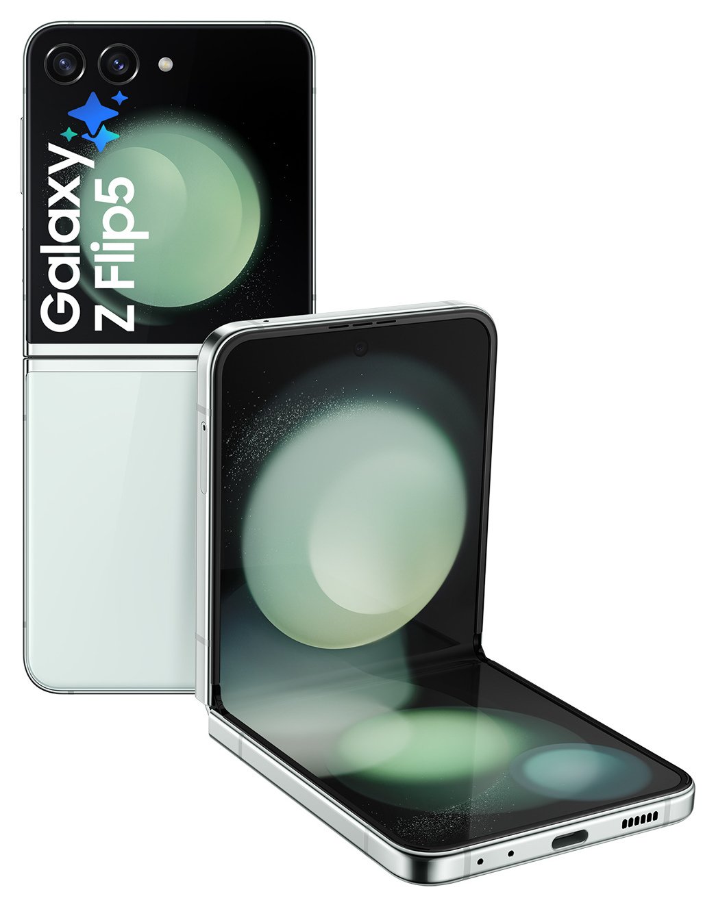 SIM Free Samsung Galaxy Z Flip5 5G 256GB Mobile Phone - Mint