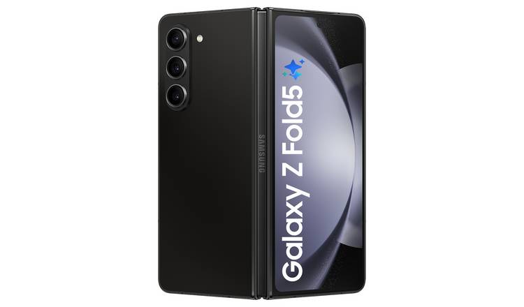 SIM Free Samsung Galaxy Z Fold5 5G 256GB Mobile Phone Black