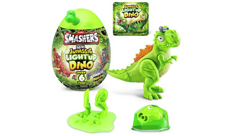 Zuru Smashers Jurassic Mini Light-up Dino Playset