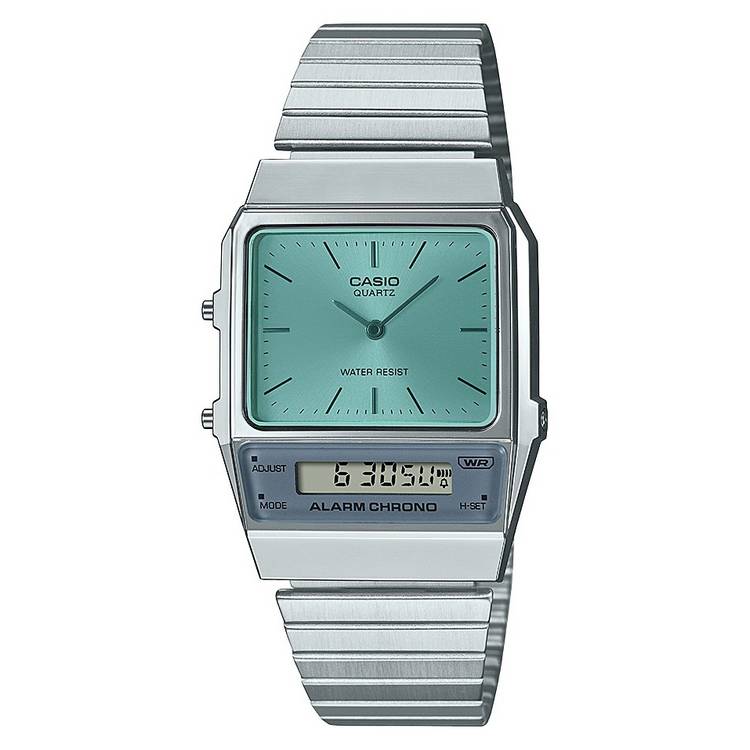 Casio Unisex Vintage Silver Colour Watch 0
