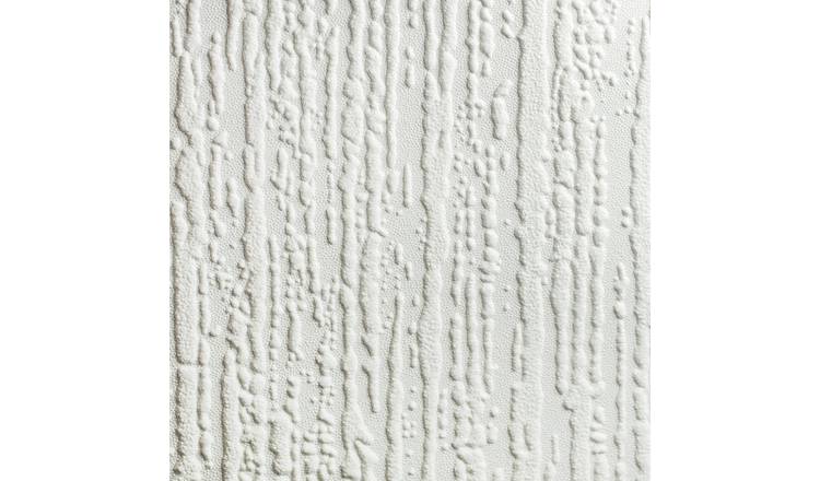 Graham and Brown Bark White Wallpaper