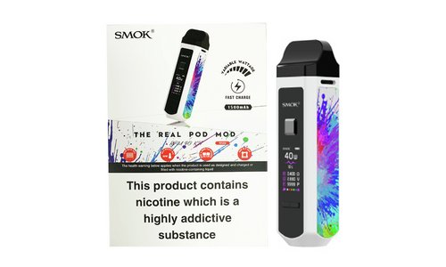 Smok RPM40 POD Device and Box Mod - White Splash Oman