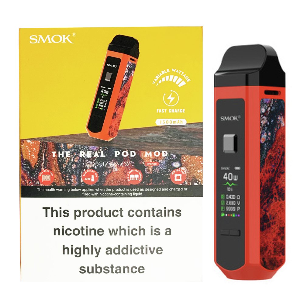 Smok RPM40 Box Device and Box Mod - Orange