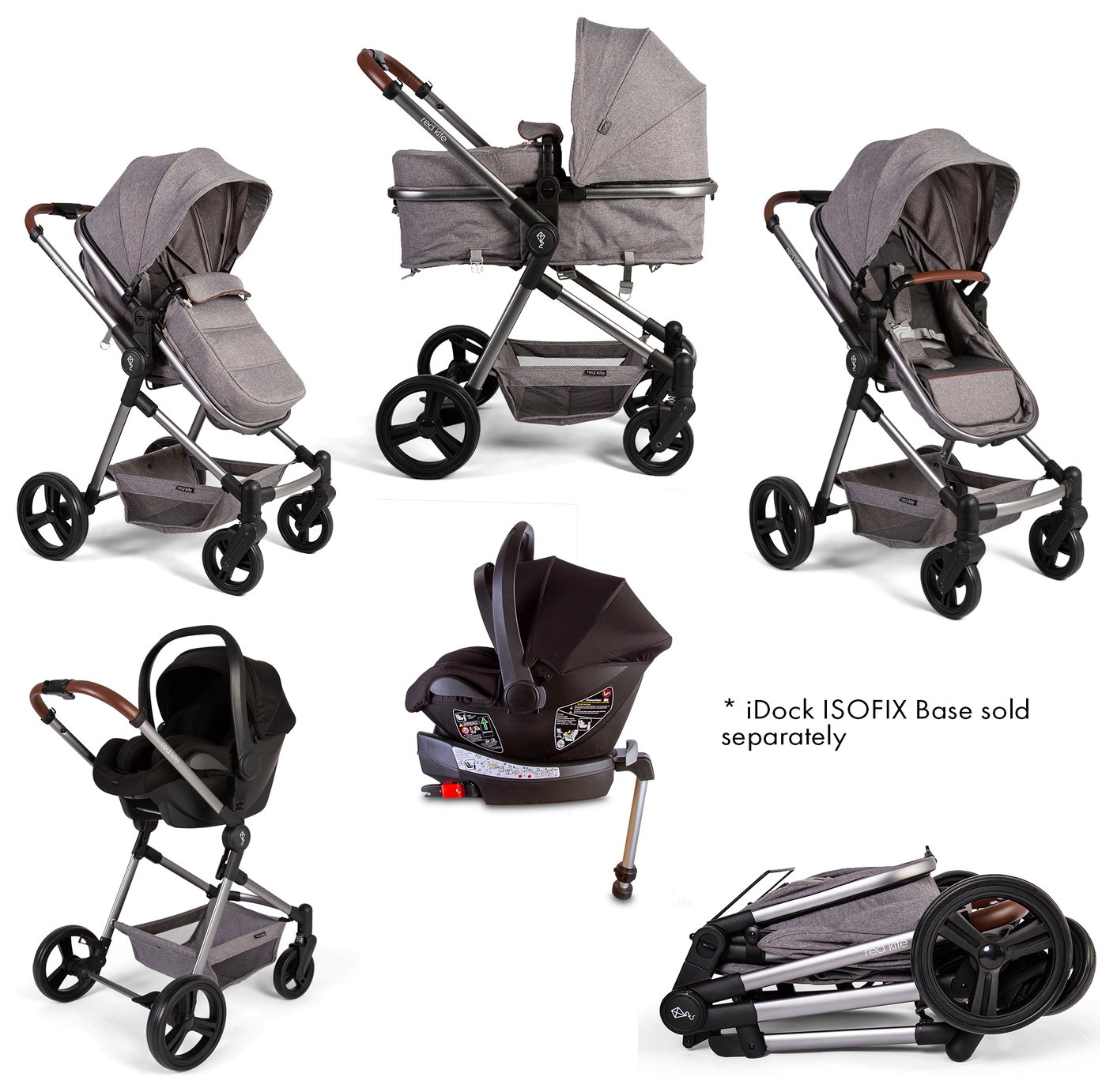 Red Kite Push Me Savanna i Travel System - Graphite