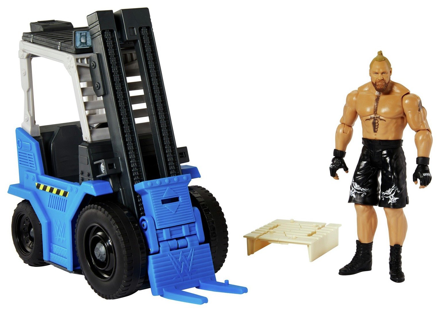 WWE Wrekkin Slam 'N Stack Forklift with Brock Lesnar Figure review