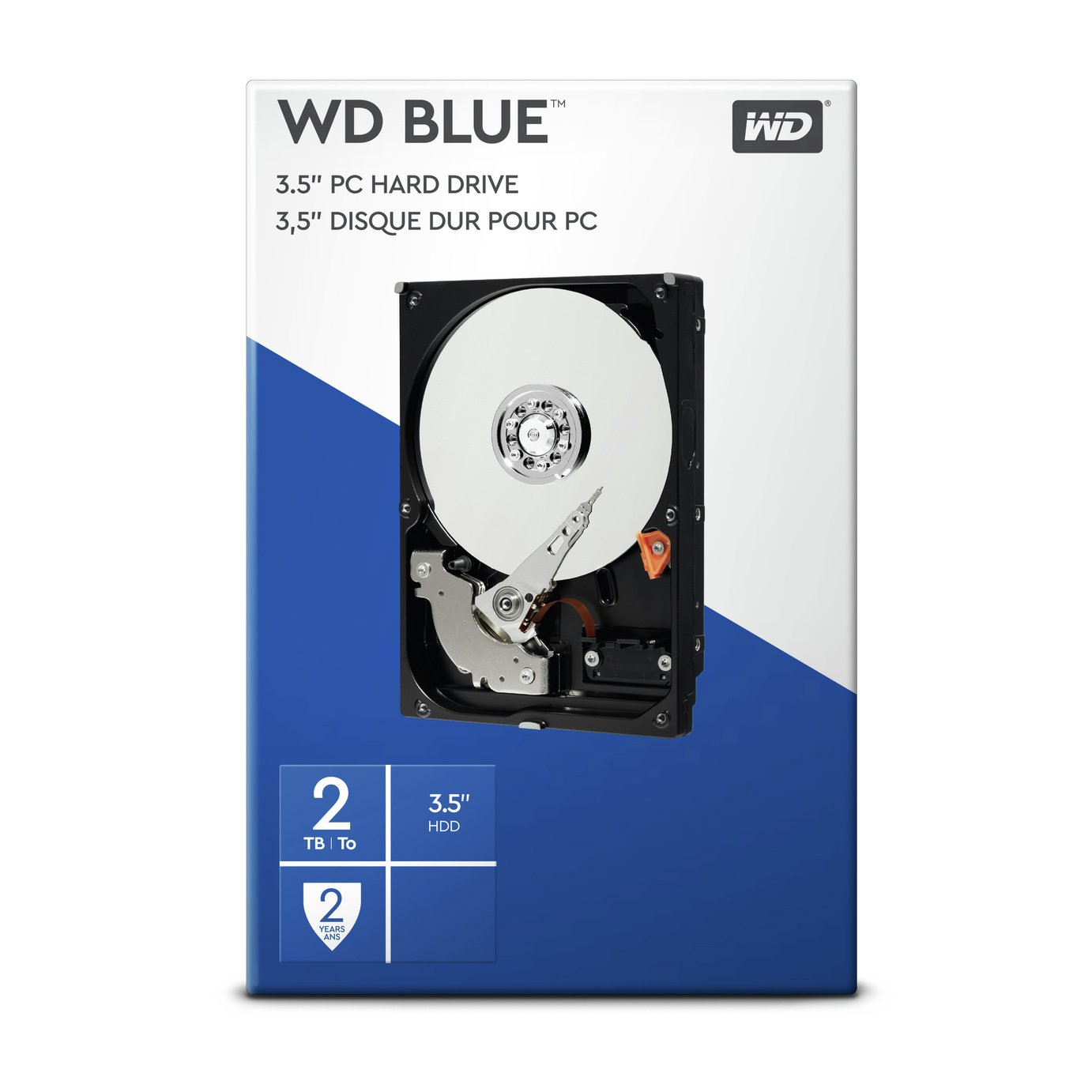 WD Blue 2TB PC Hard Drive