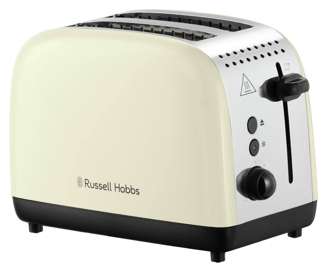 Russell Hobbs Stainless Steel 2 Slice Cream Toaster 26551