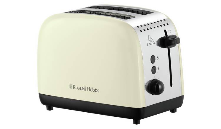 Russell Hobbs Stainless Steel 2 Slice Cream Toaster 26551