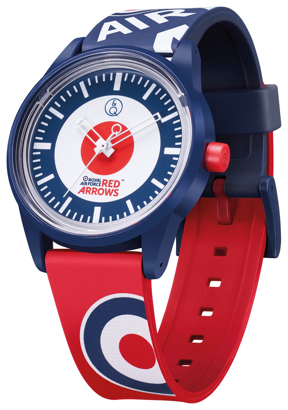 Red Arrows 40MM Red And Blue Solar Watch