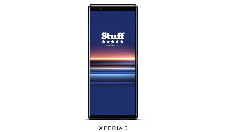Buy Sim Free Sony Xperia 5 128gb Mobile Phone Blue Sim Free