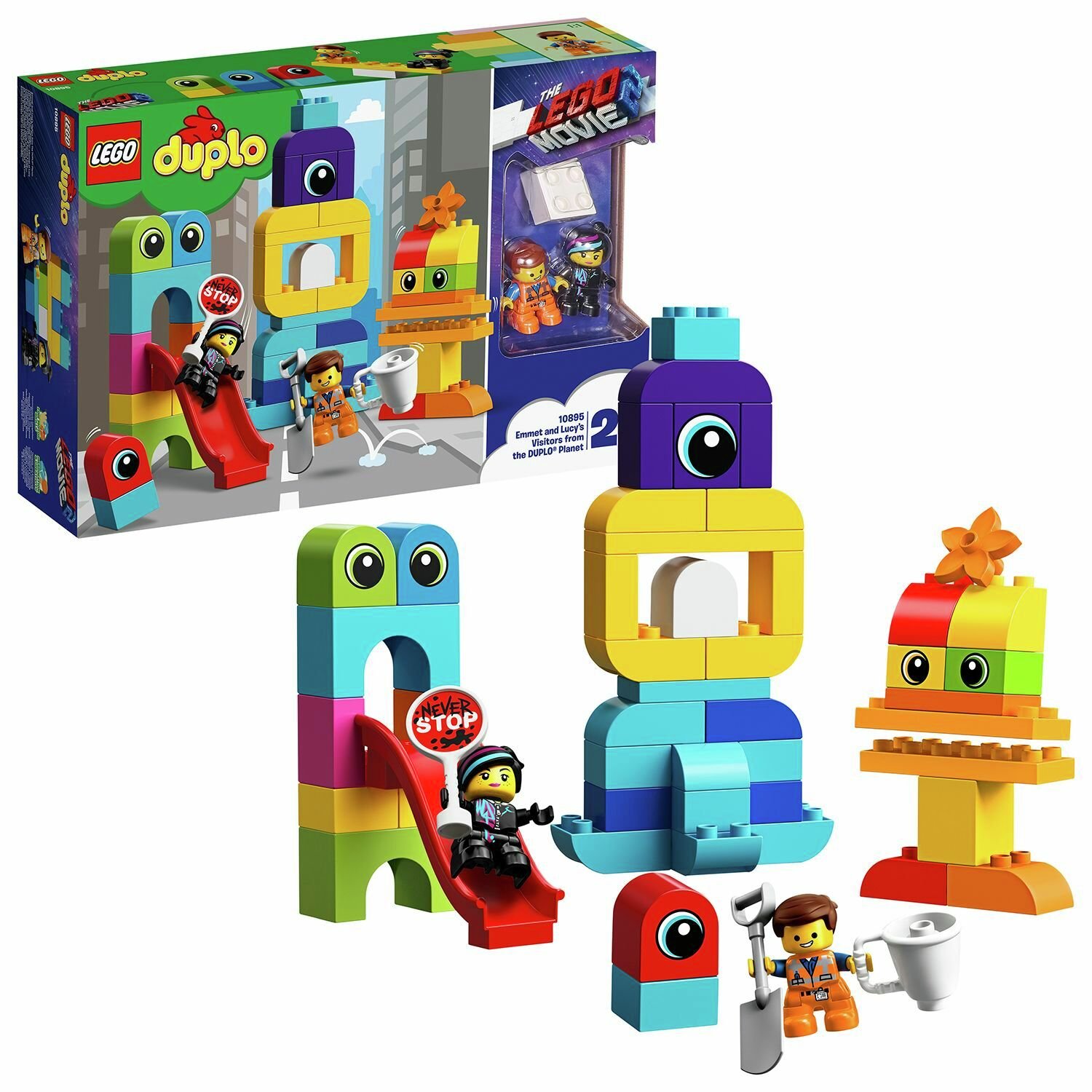 LEGO DUPLO LEGO Movie 2 Emmet and Lucy Playset - 10895