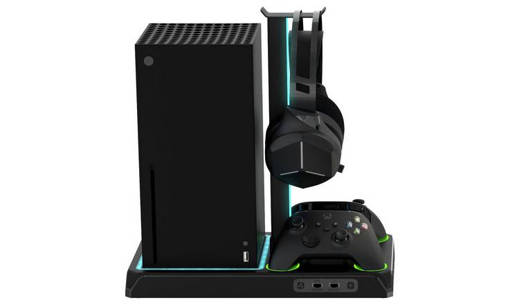 Buy DLX Twin Charging Tower With Cooling Fans Storage Xbox