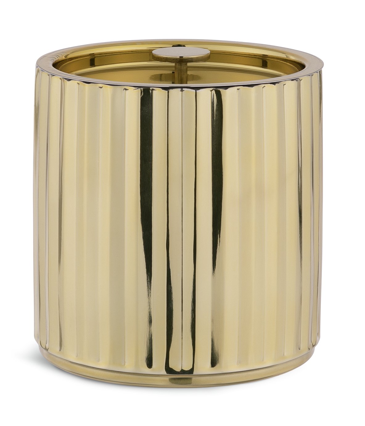 Habitat Gold Tone Ice Bucket