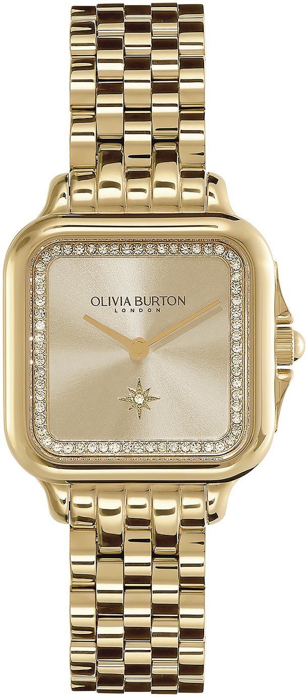 Olivia Burton Gold Colour IP Stainless Steel Bracelet Watch