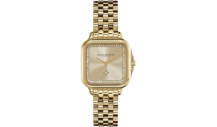 Olivia Burton Gold Colour IP Stainless Steel Bracelet Watch