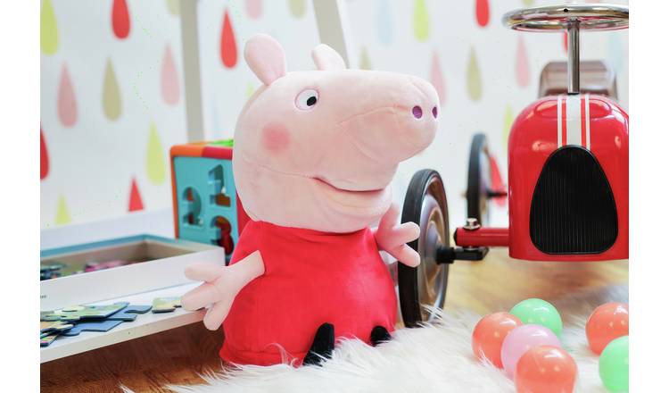 Big peppa deals pig plush