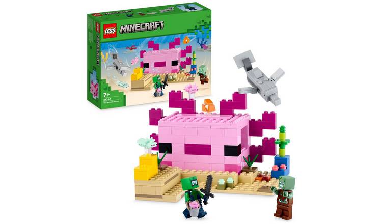 Lego minecraft deals crafting box argos