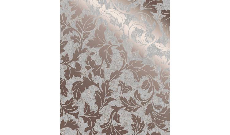 Buy Superfresco Milan Scroll Rose Gold Wallpaper ...