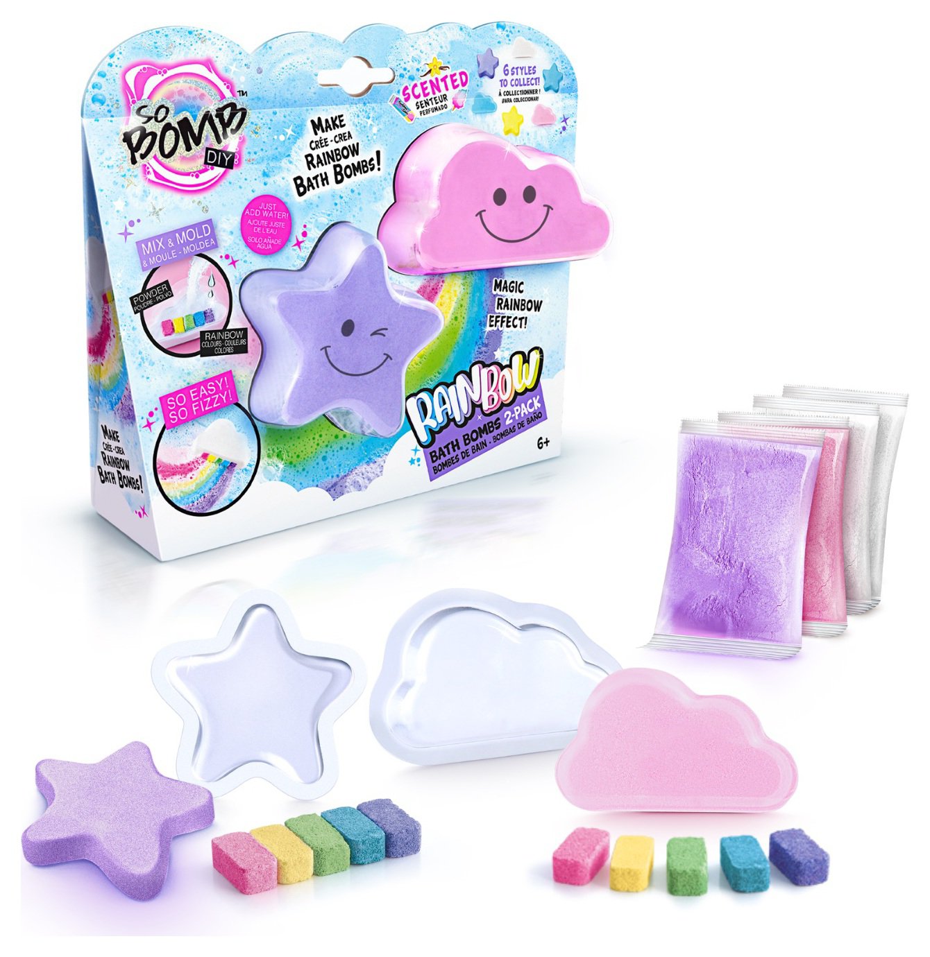 So Bomb DIY Rainbow Bath Bomb 2 Pack