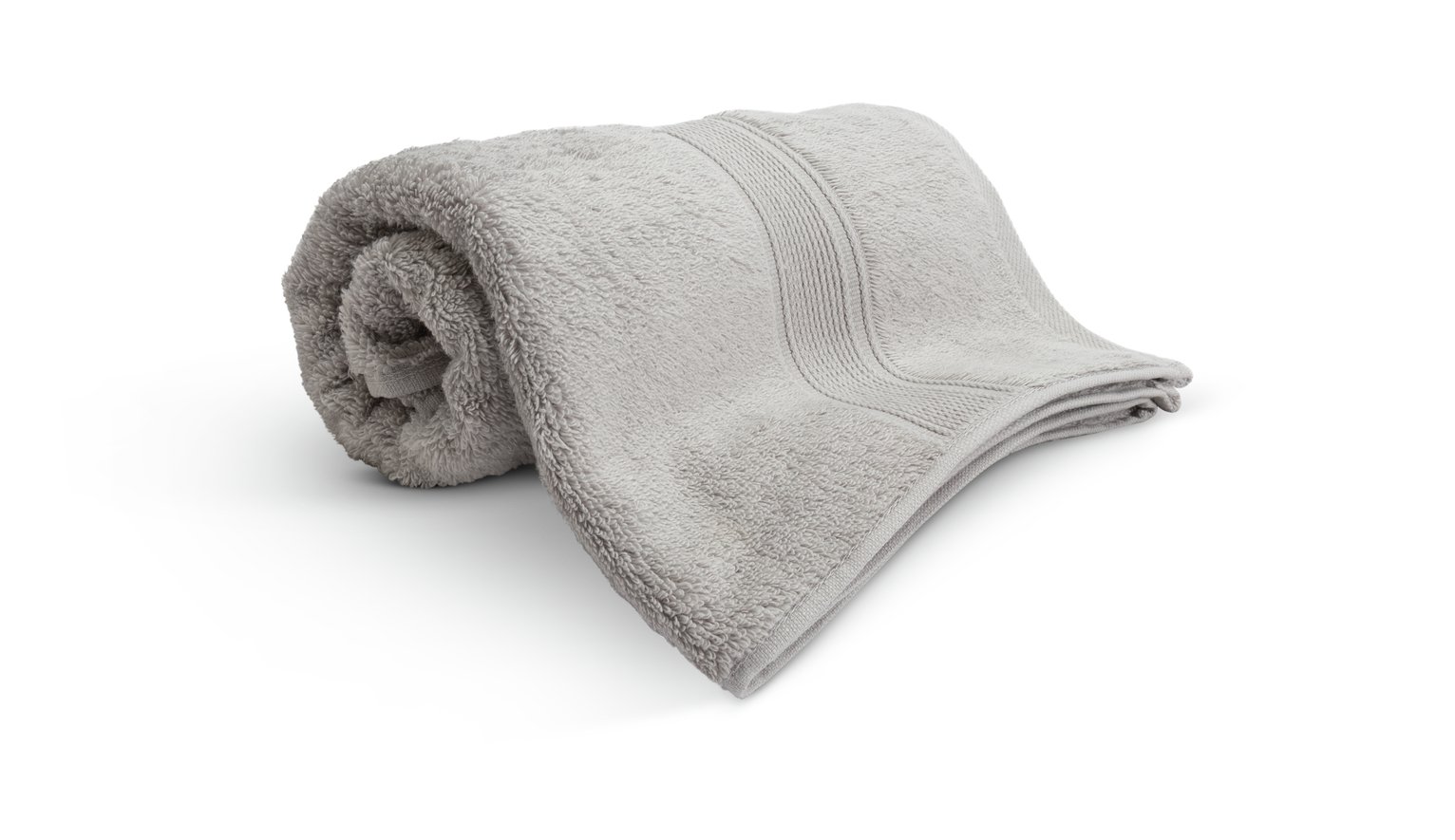 Habitat Cotton Supersoft Hand Towel - Silver